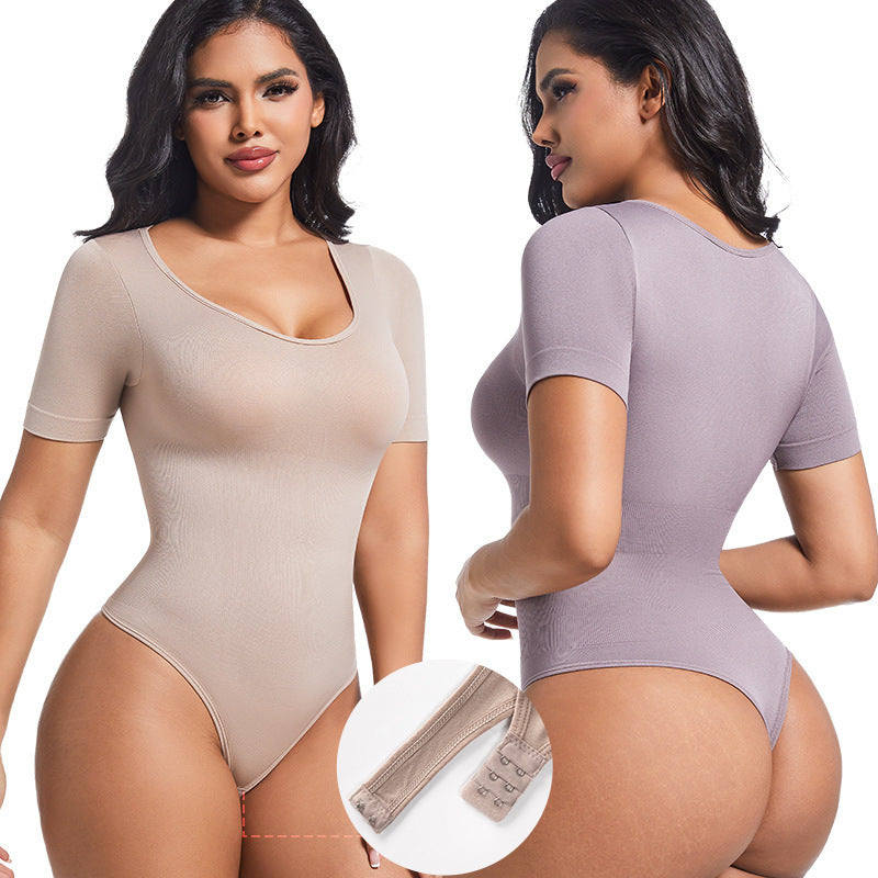 T-shaped hip lifting and bottoming jumpsuit