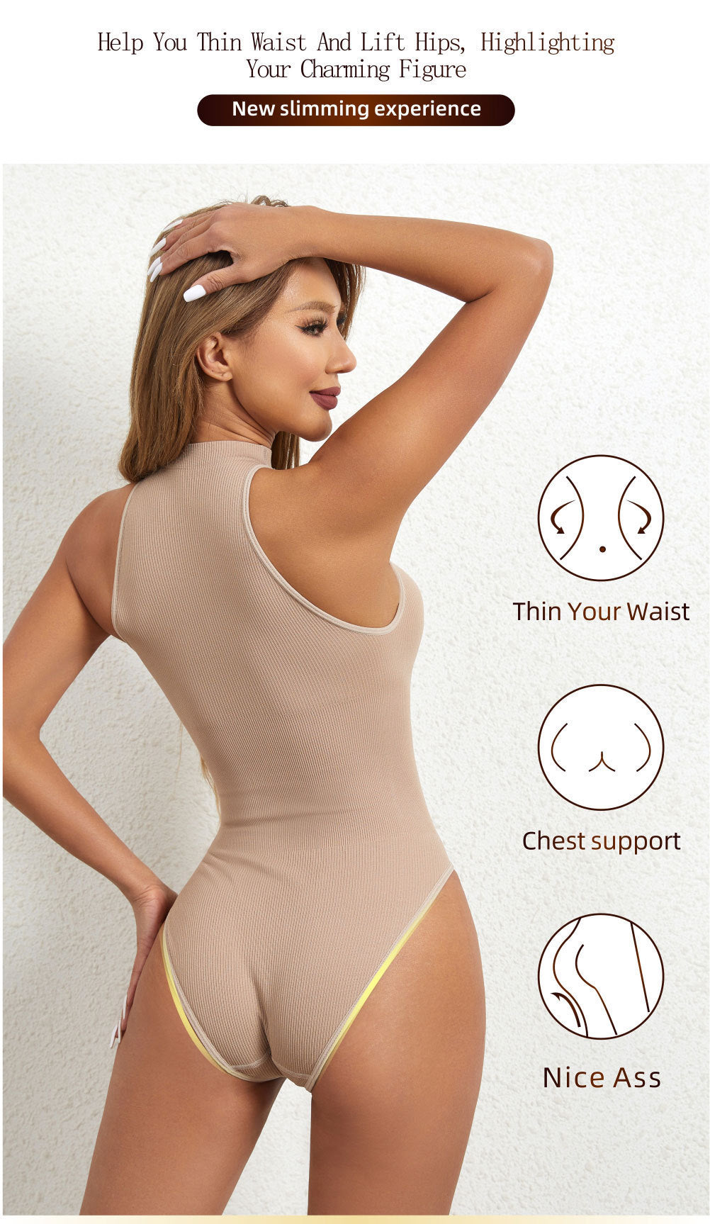 T-shaped shapewear