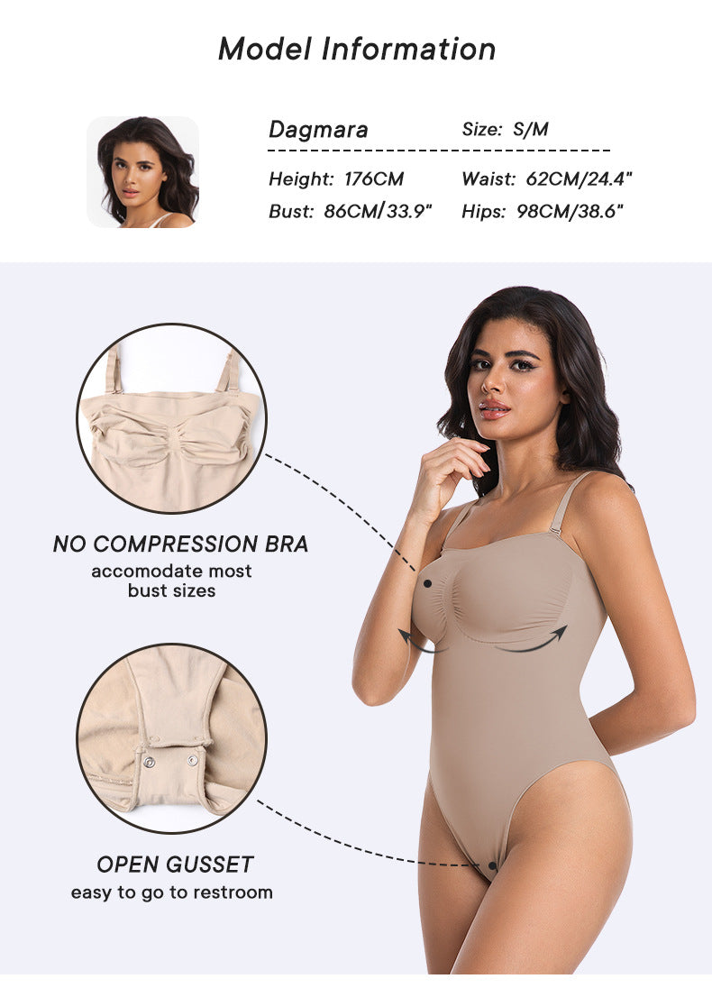 Seamless Bodysuit bodysuit cinching seamless strapless bodysuit