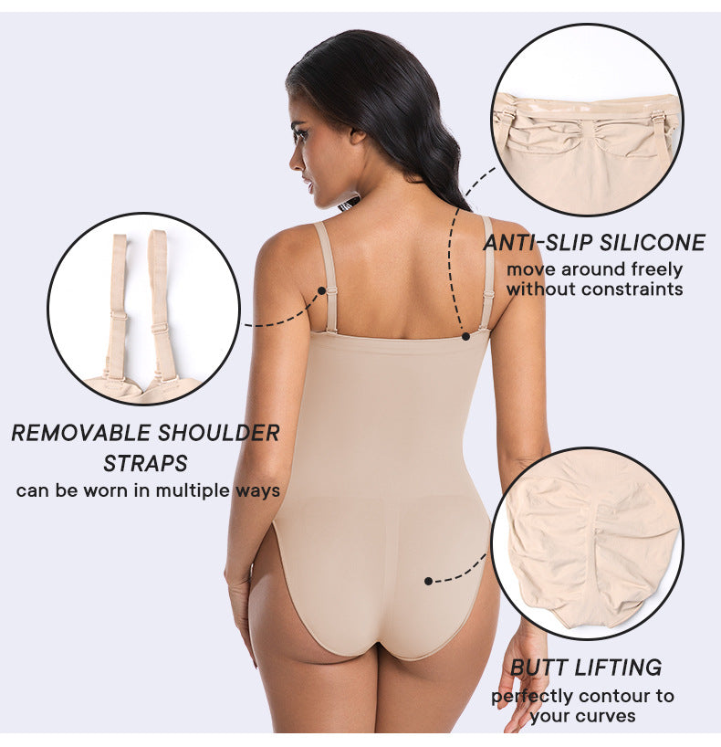 Seamless Bodysuit bodysuit cinching seamless strapless bodysuit