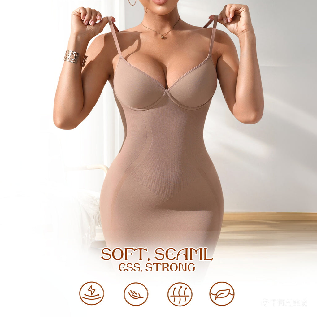 seamless fit, elastic and slimming bottom layer