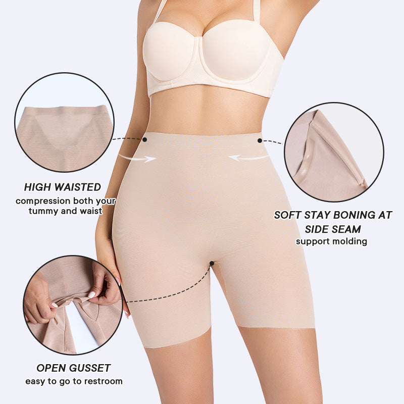 thin low back shapewear, body hugging pants, shapewear pants