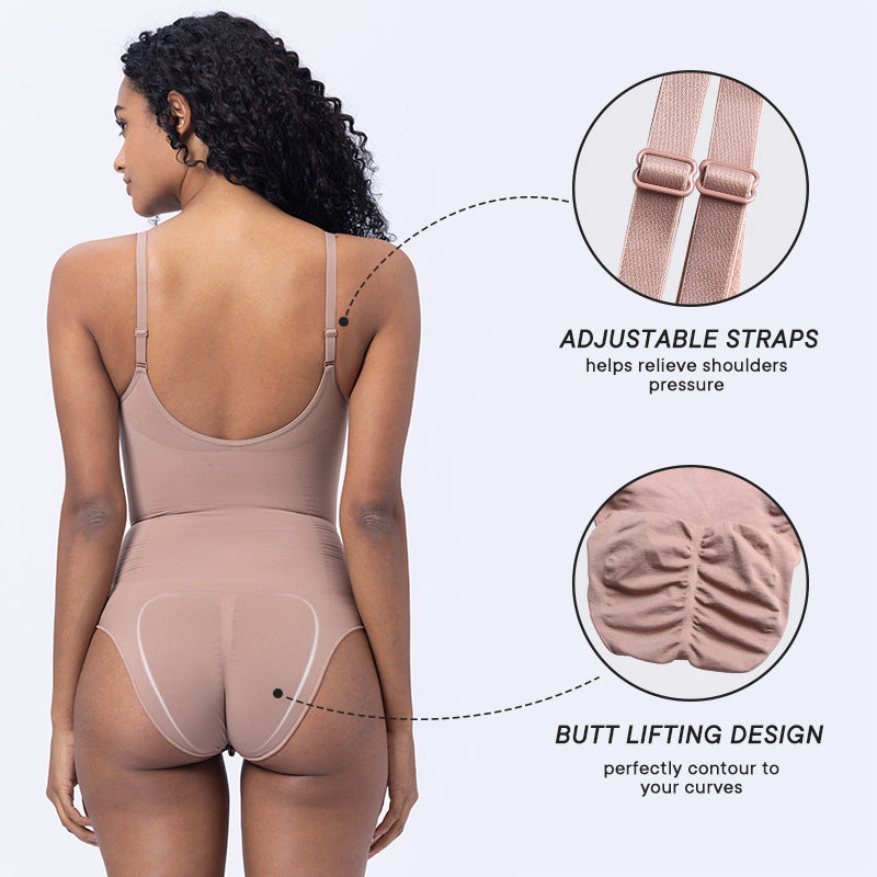 body shaping camisole one-piece shapewear