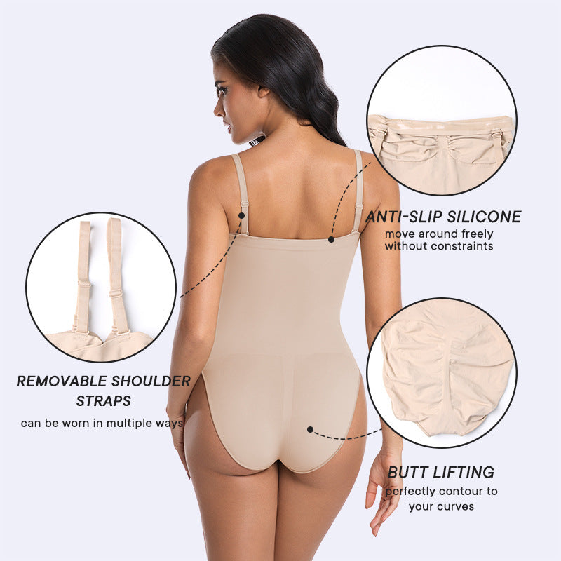 Seamless Bodysuit bodysuit cinching seamless strapless bodysuit