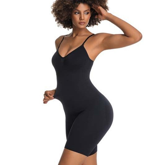 flat angle pants, one-piece buckle Seamless shapewear