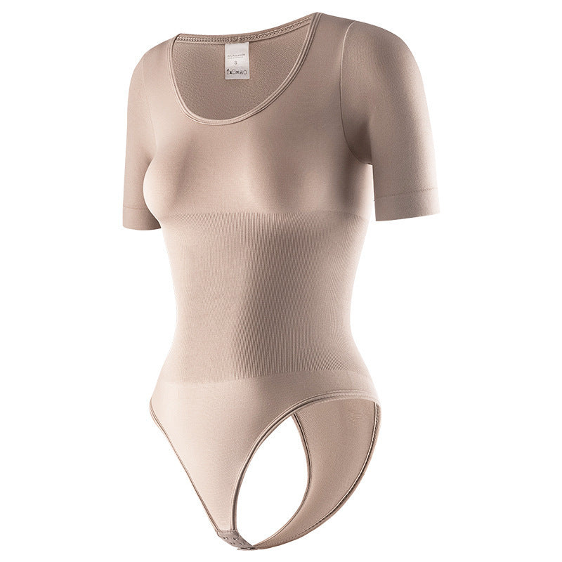 T-shaped hip lifting and bottoming jumpsuit