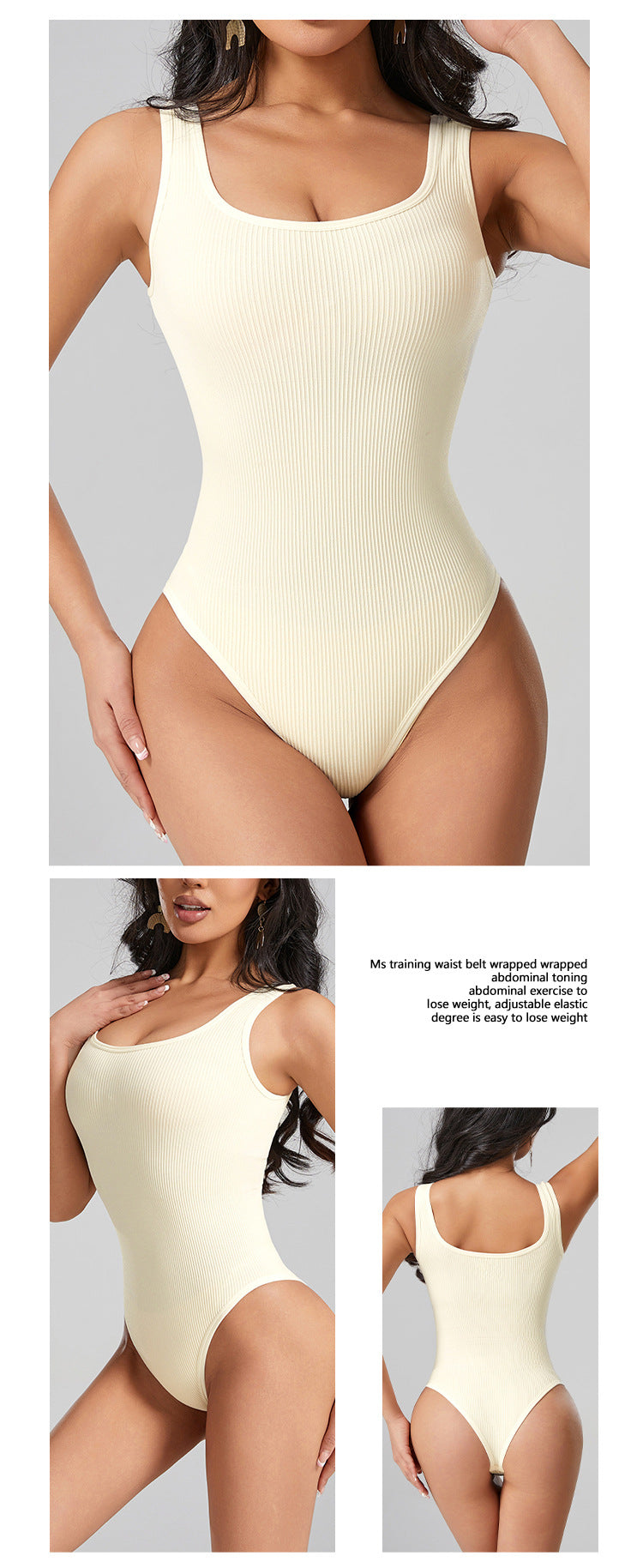 No chest cushion seamless shapewear