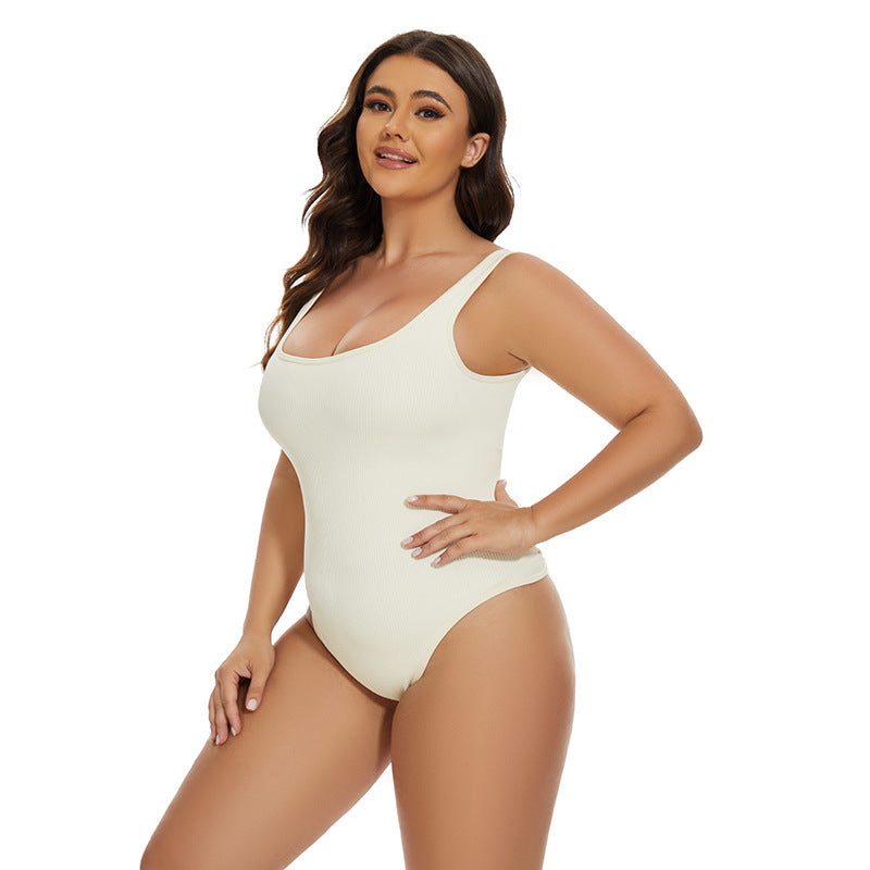 square collar jumpsuit