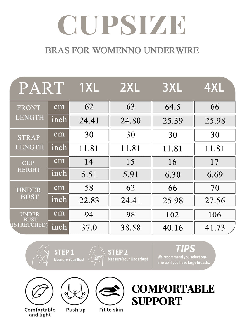 seamless fit, elastic and slimming bottom layer