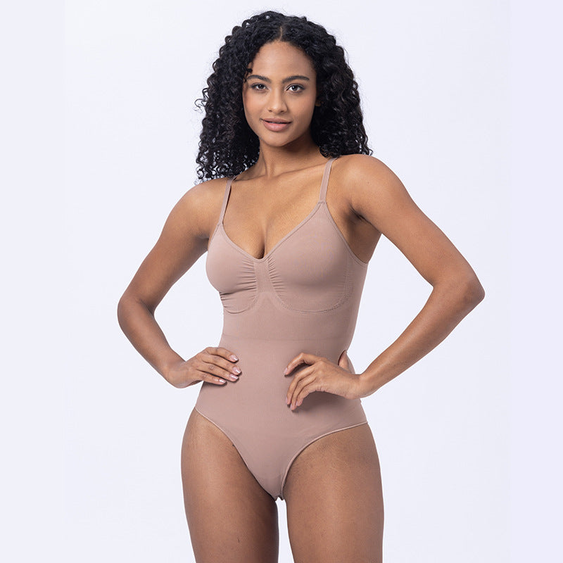 body shaping camisole one-piece shapewear