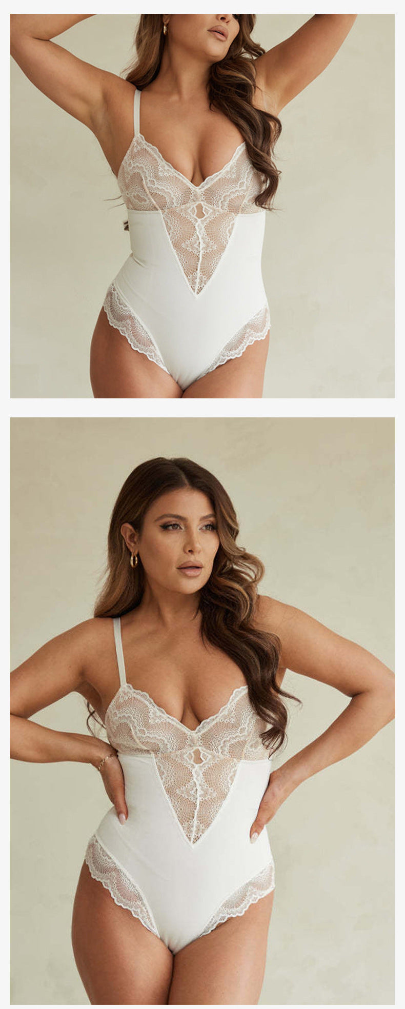 Lace Waist-Cinching Women's Breathable Strapless Underwear