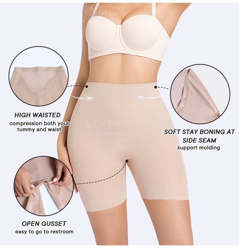 thin low back shapewear, body hugging pants, shapewear pants