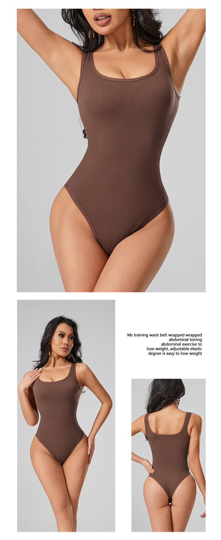 No chest cushion seamless shapewear