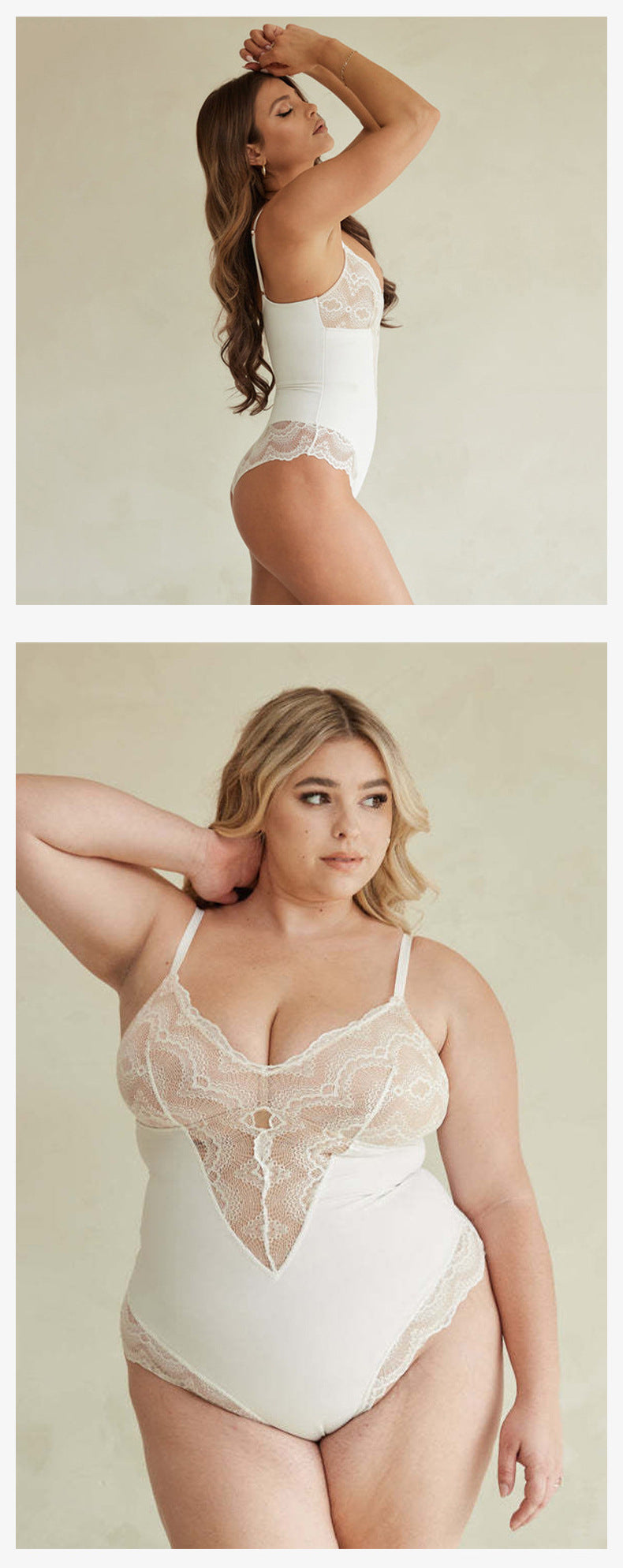 Lace Waist-Cinching Women's Breathable Strapless Underwear