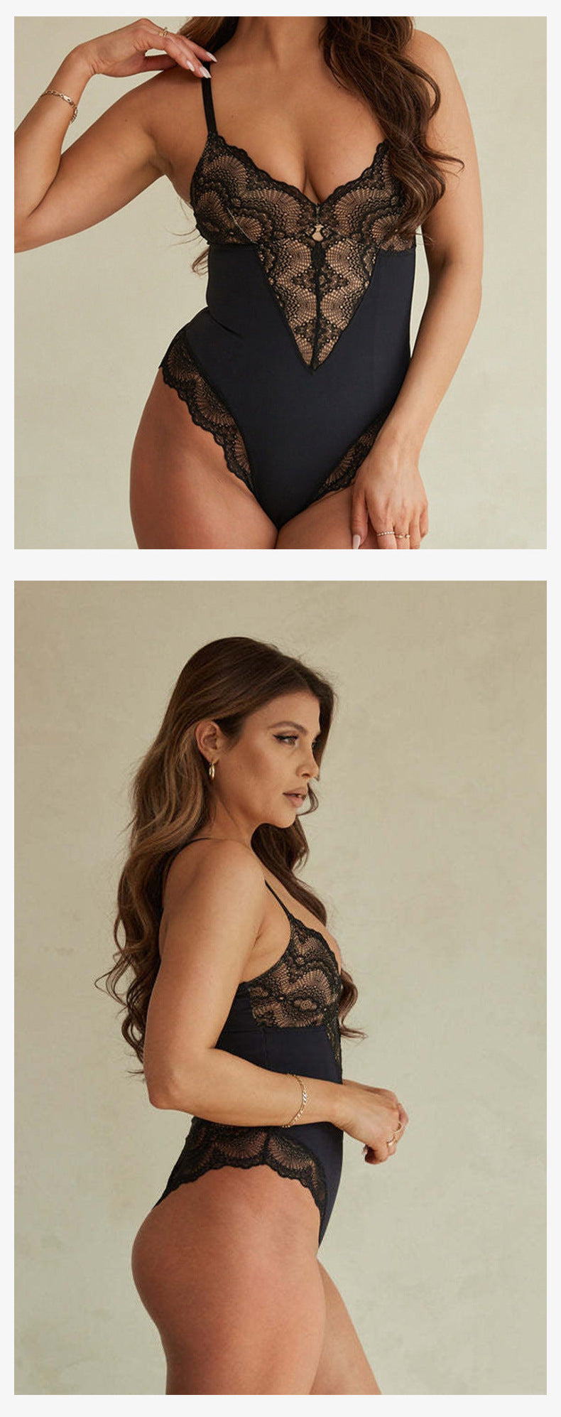 Lace Waist-Cinching Women's Breathable Strapless Underwear
