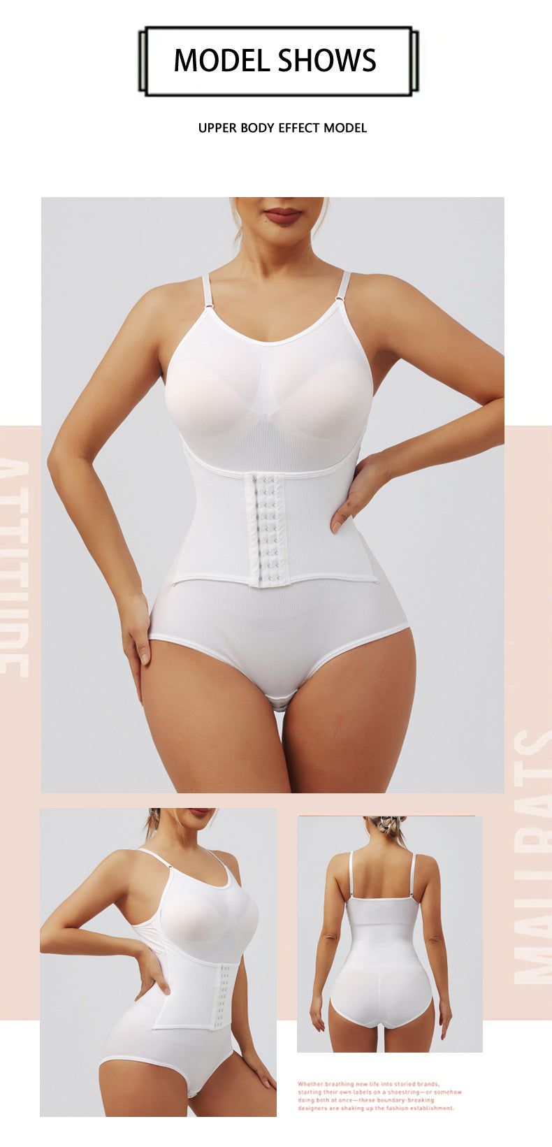 Strap shapewear, chest support