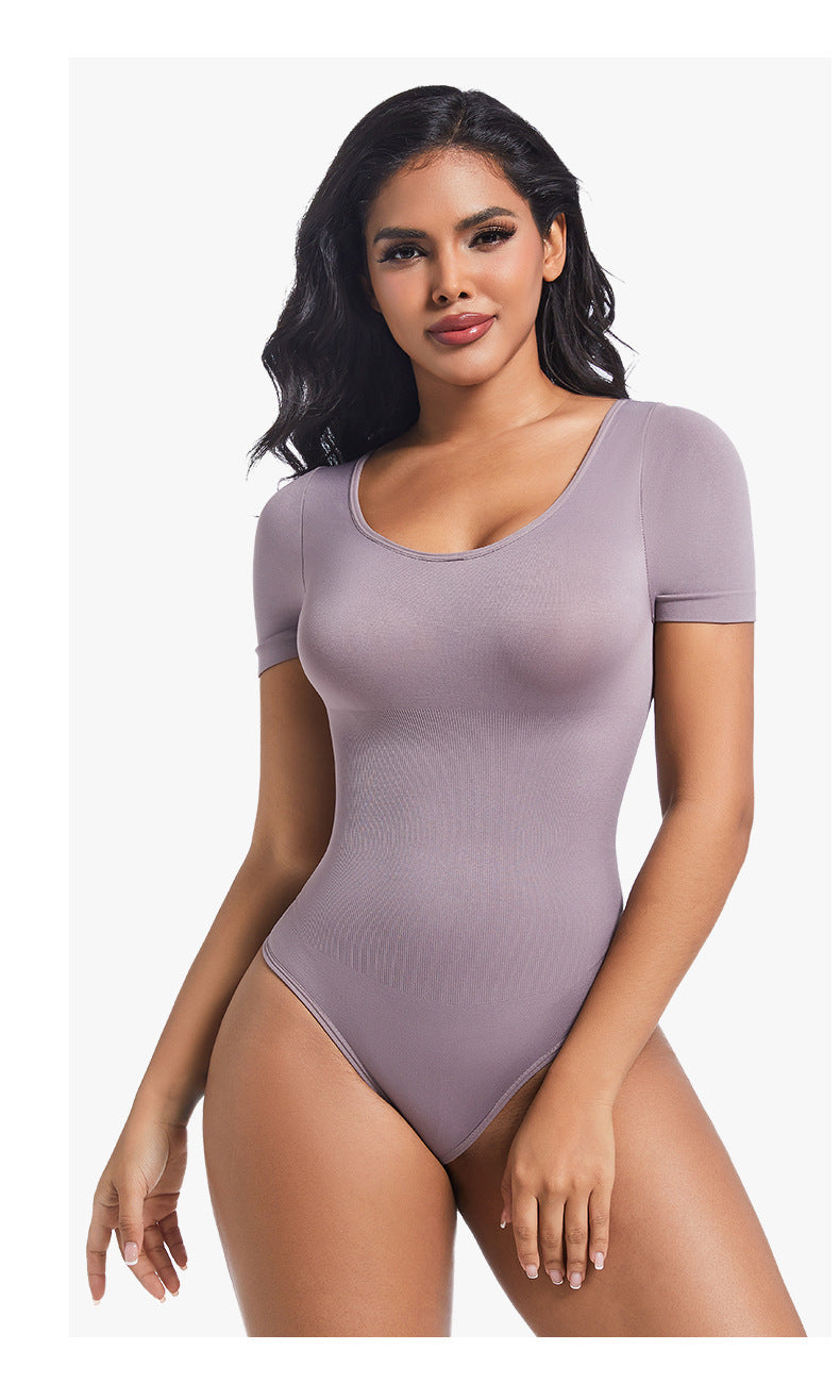 T-shaped hip lifting and bottoming jumpsuit
