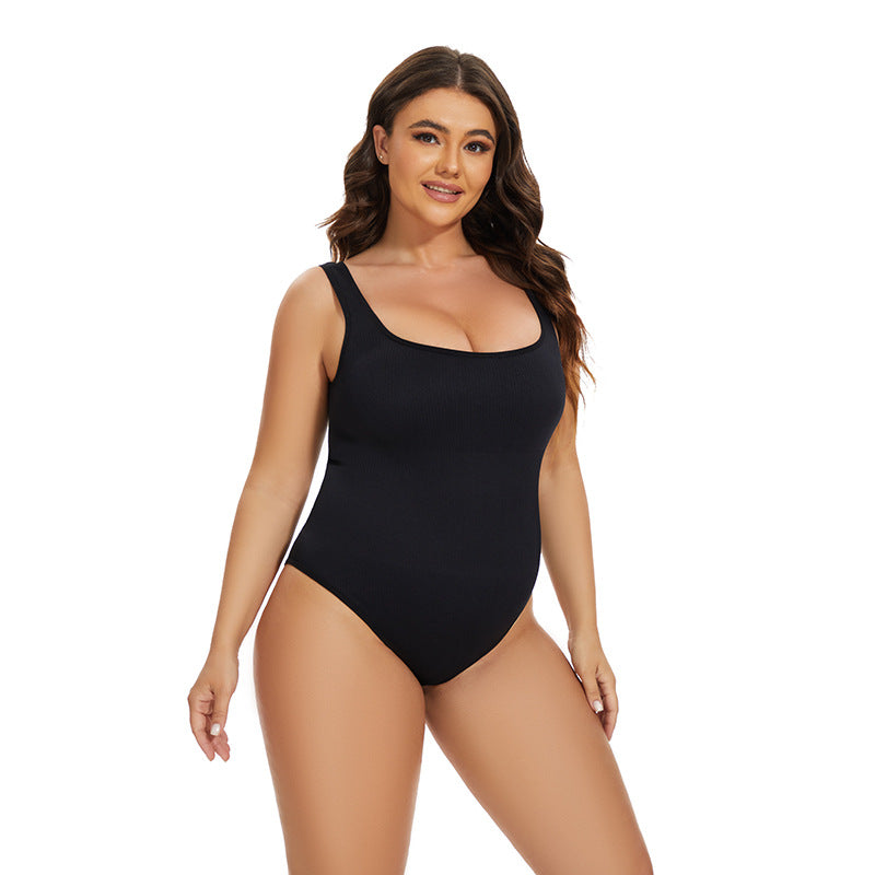 square collar jumpsuit