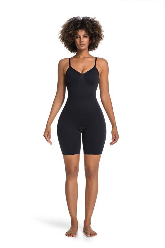 flat angle pants, one-piece buckle Seamless shapewear