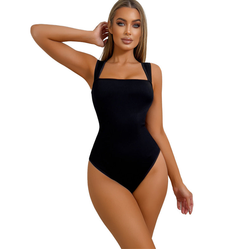 Tank top, triangle pants, one-piece shapewear