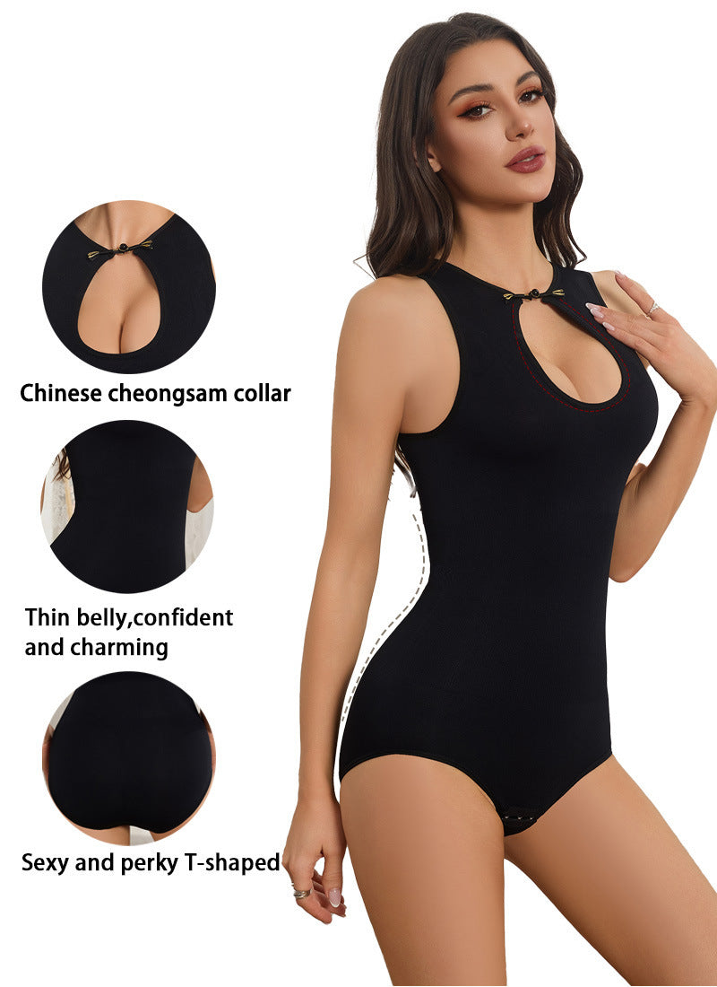 New Chinese style collar one-piece shapewear