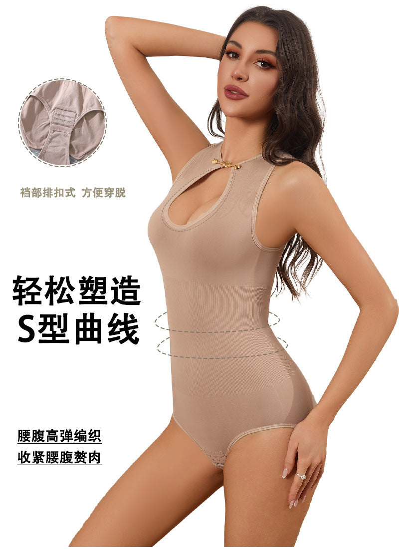 New Chinese style collar one-piece shapewear