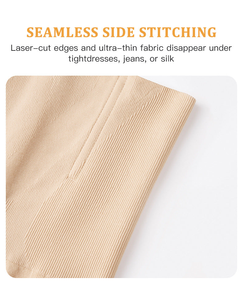 tight fitting, high waisted waist cinching pants