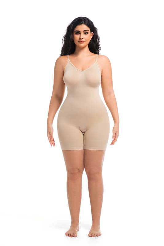 flat angle pants, one-piece buckle Seamless shapewear