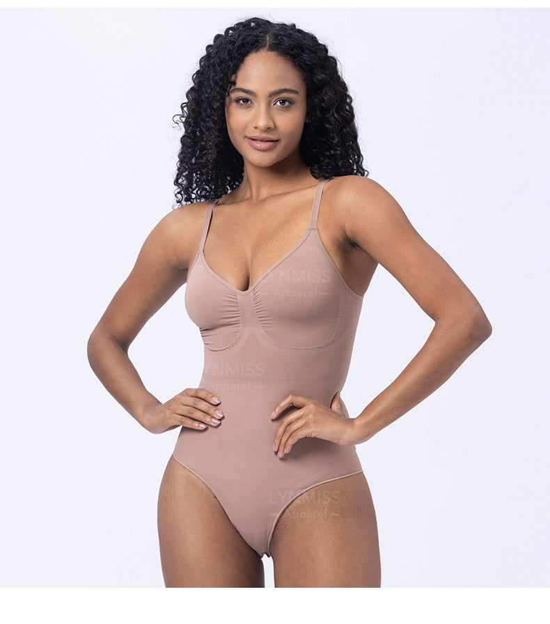 body shaping camisole one-piece shapewear