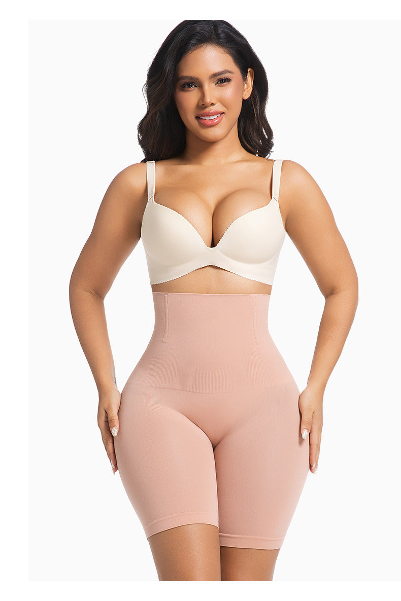 tight fitting, high waisted waist cinching pants