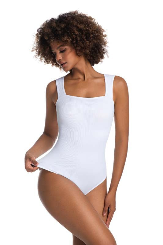 Tank top, triangle pants, one-piece shapewear