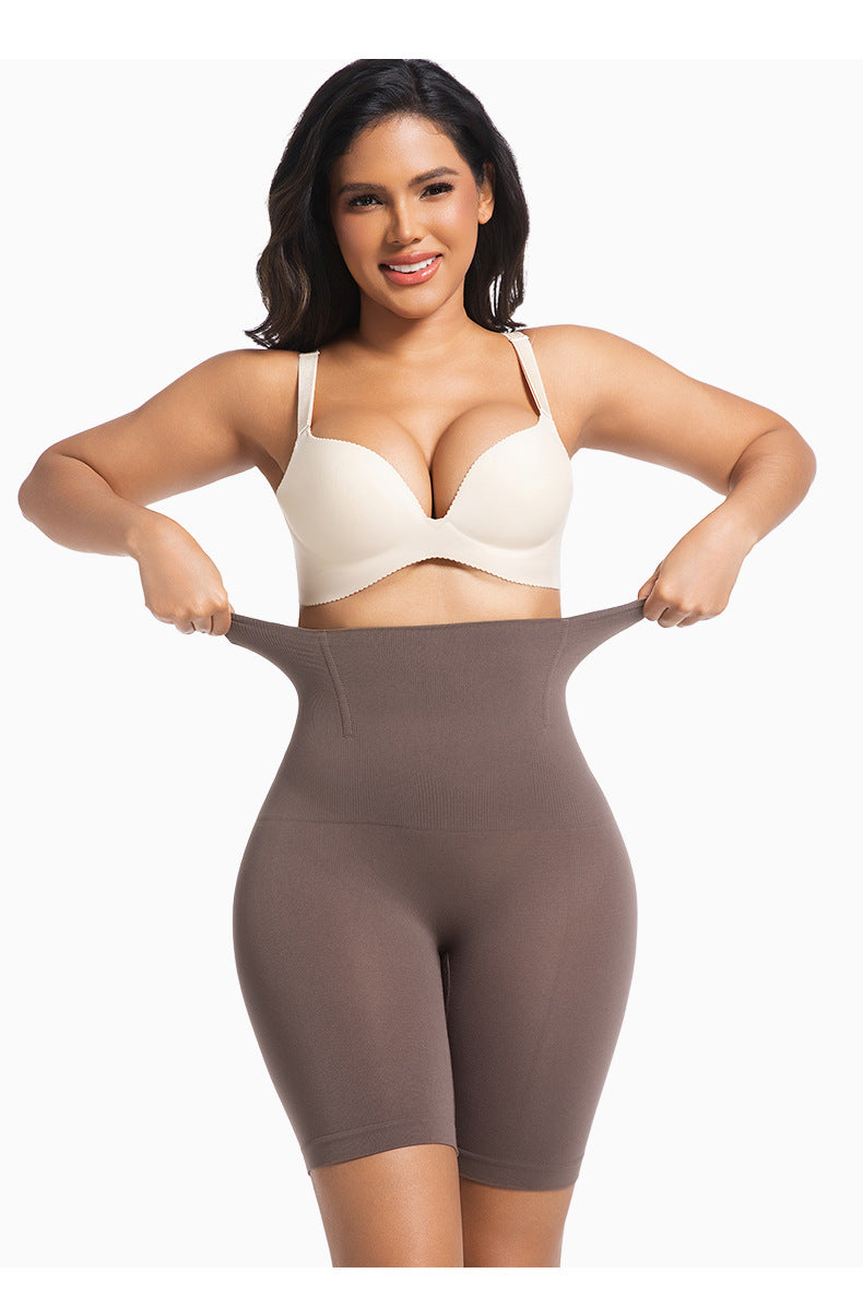 tight fitting, high waisted waist cinching pants