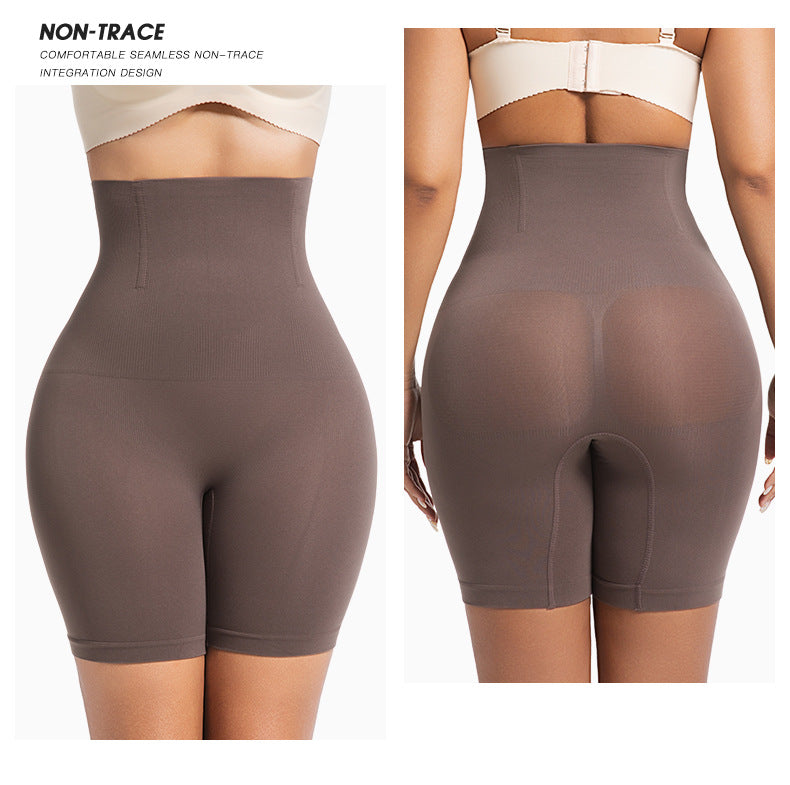 tight fitting, high waisted waist cinching pants