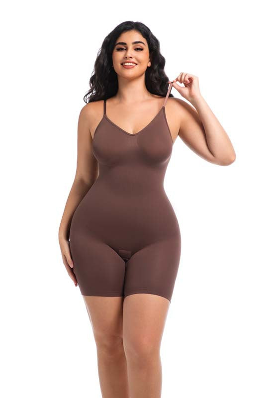 flat angle pants, one-piece buckle Seamless shapewear