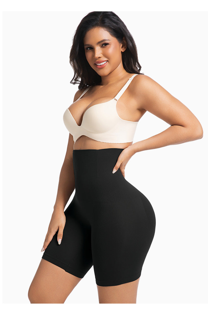 tight fitting, high waisted waist cinching pants