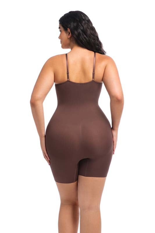 flat angle pants, one-piece buckle Seamless shapewear