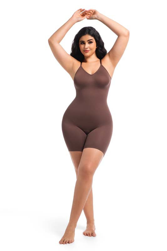 flat angle pants, one-piece buckle Seamless shapewear