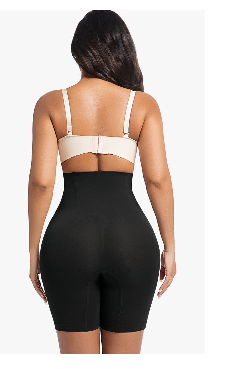 tight fitting, high waisted waist cinching pants