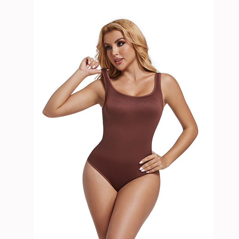 square collar jumpsuit