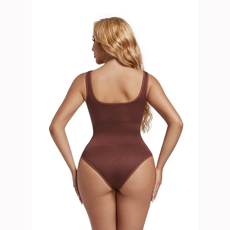 square collar jumpsuit