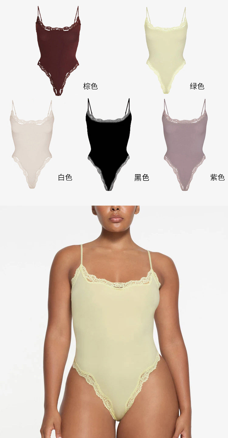 pure color, tummy-control, lace shapewear