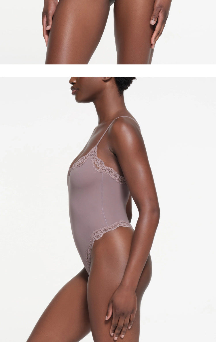 pure color, tummy-control, lace shapewear