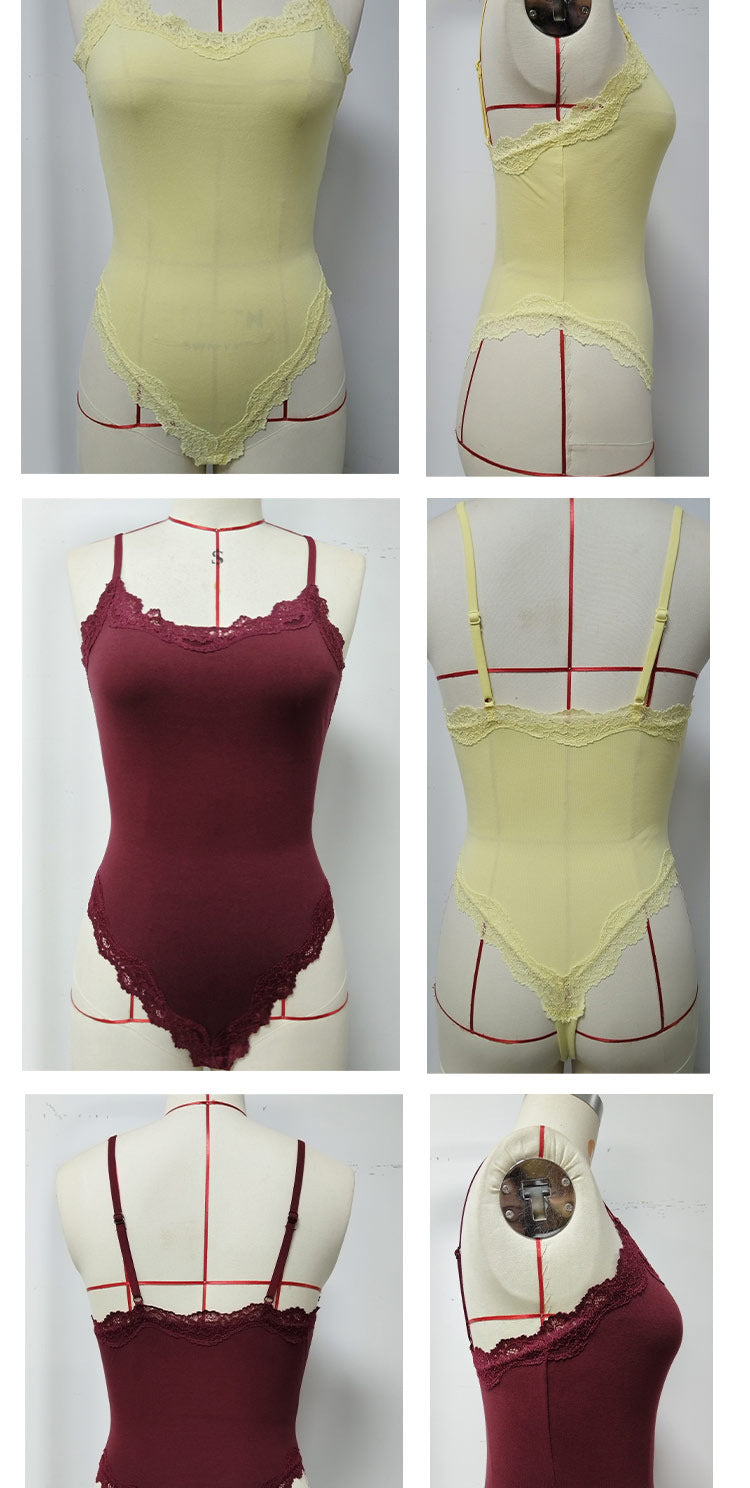 pure color, tummy-control, lace shapewear