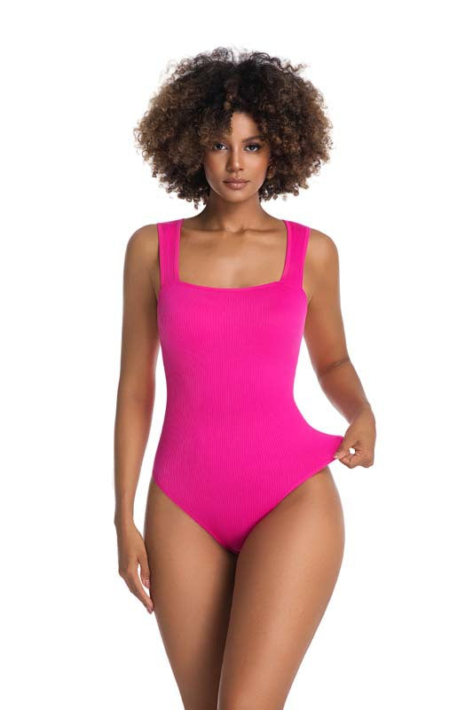 Tank top, triangle pants, one-piece shapewear